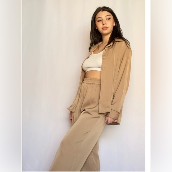Crescent Tops - Satin Mocha Set!
